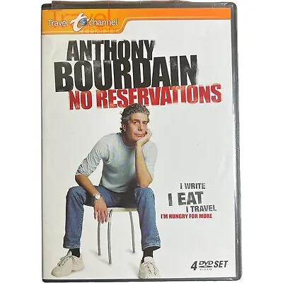 $57.57 • Buy Anthony Bourdain No Reservations Collection 1 2007 4 DVD Set