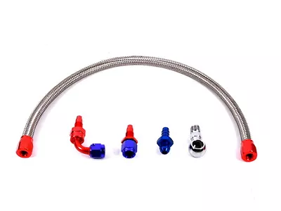 MK1 Starion Conquest Complete AN6 Braided Water Feed Line Kit • $59.99