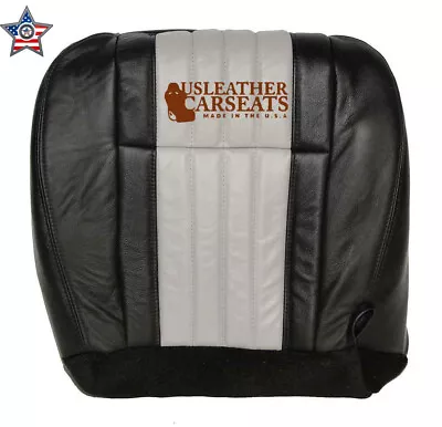 2003 Ford F150 Harley Davidson Passenger Bottom Leather Vinyl Seat Cover 2 Tone  • $139.99