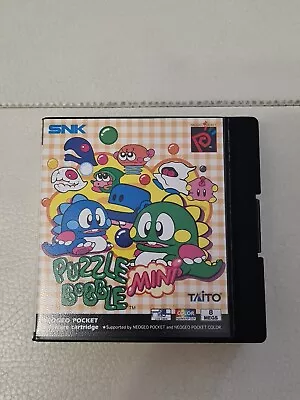 Neogeo Pocket Puzzle Bobble Mini PAL ENG UK Version • $220