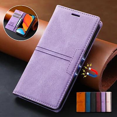 $14.26 • Buy Magnetic Flip Leather Wallet Case For Samsung S22 S21 Note20 Ultra Plus S20S10S9