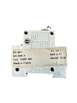 Merlin Gerin 3 Pole 15 Amp Circuit Breaker  Type 4 • £12