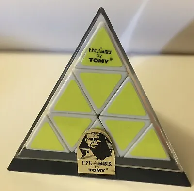 Vintage 1981 ~ TOMY ~ Pyraminx ~ Pyramid Triangle Puzzle ~ Rubik's Cube ~ Unused • $45.99