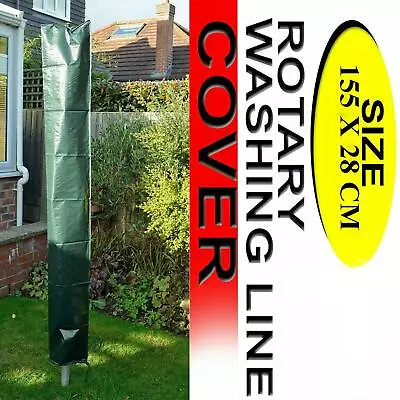 £4.95 • Buy Waterproof Heavy Duty Rotary Washing Line Cover Clothes Airer Garden Parasol 