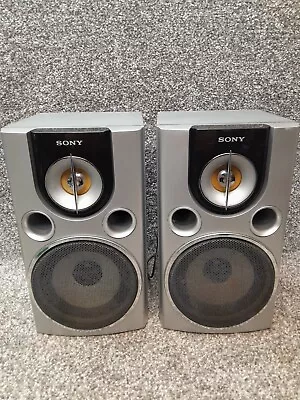 Sony SS-CHPX7 Micro Bookshelf Stereo Speakers 6ohm • £22.99