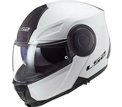 LS2 Horizon Modular Motorcycle Helmet White • $165