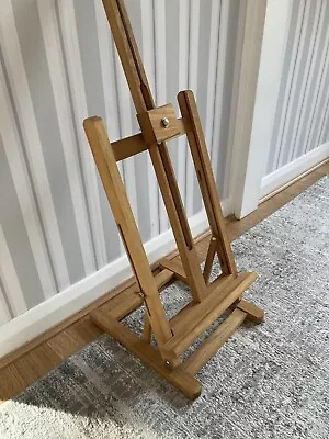 Artist Table Top Easel Adjustable Wooden For Display & Painting • £19.99