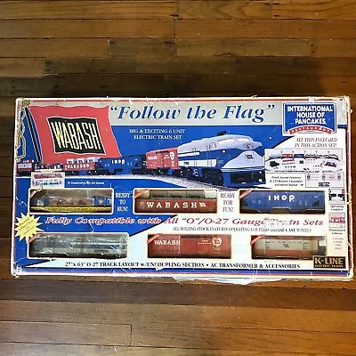 K-Line WABASH  Follow The Flag  International House Of Pancakes IHOP Train • $75