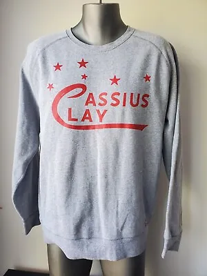 Under Amour Men Sweatshirt Size L Gray Cassius Clay Muhammad Ali Boxing Logo • $29