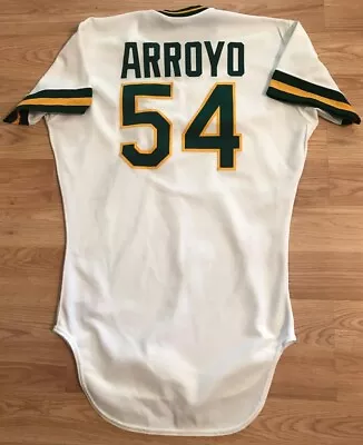 1985 Rawlings Oakland Athletics/A's Fernando Arroyo Game Used Baseball Jersey • $499.95