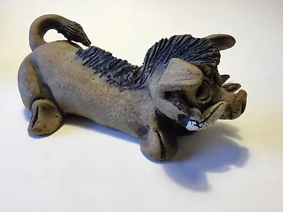 #2 Dragon Sculpture Figurine Studio Pottery 12cm Similar To Groggs & Yare • £20