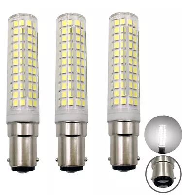 3 Pack 12W BA15d Bayonet Base LED Bulb 136 LED 2835 SMD Lamp 110V Ceramics Light • $17.09