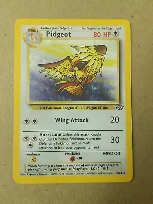 $17.99 • Buy Pidgeot 8/64 - Holo Rare - Jungle Set - VINTAGE WOTC Pokemon Card - MP