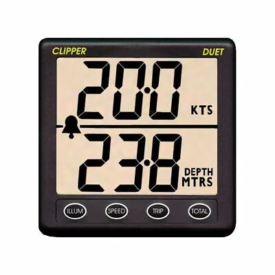 NASA Marine Replacement Clipper Duet Display Only Speed & Depth  CLIP-DUETDS • £175