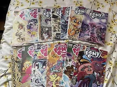 My Little Pony Friendship Is Magic B Cover Sub Variants Lot Mlp IDW Comics  • $37.30