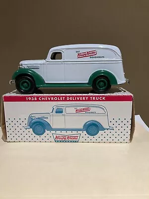 Krispy Kreme Ertl Die-Cast Bank 1:25 Scale Chevrolet Delivery Truck Mint W/box • $18.99