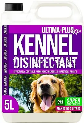 Kennel Kleen - Dog Stain & Odour Remover - Urine Neutraliser With Lavender - 5L • £13.80