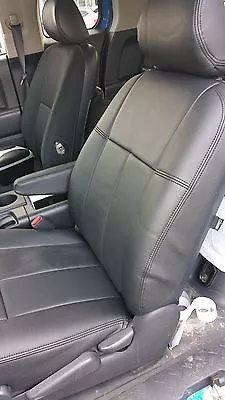 Ford F-250 F350 Super Cab Crew Black Clazzio Synthetic Leather Seat Cover Kit  • $340