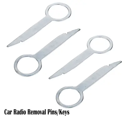 £3.95 • Buy Car Cd Sat Nav Radio Release Removal Keys Tool Fits Audi A2 A3 A4 A6 A8 Tt Rs
