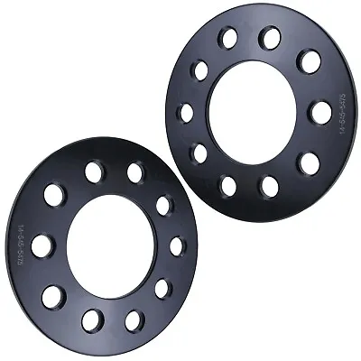 Set Of 2 | 1/4 5x4.75 (5x120.7) Flat Wheel Spacers | Forged Billet T6061 • $34.14