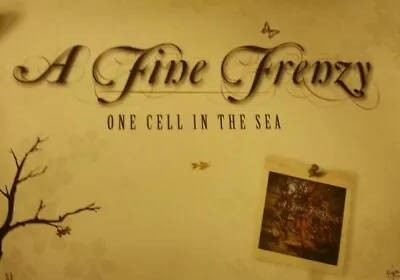 A Fine Frenzy One Cell In The Sea Double-Sided Limited Edition Poster 11x17 • $19.99