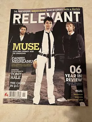 Relevant Magazine - Muse - November/ December 2006 • $9.99