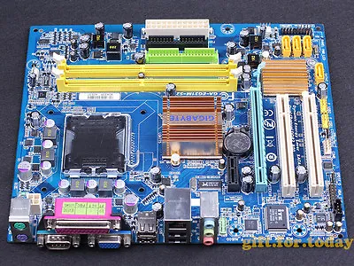 Original Gigabyte GA-EG31M-S2 V1.0 Intel G31 Motherboard 775 DDR2 • $62.60