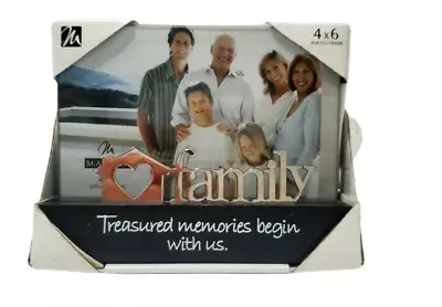 NEW Malden Family 4X6 Photo Frame Family Reunion Treasure Memories Begin With Us • $14.96