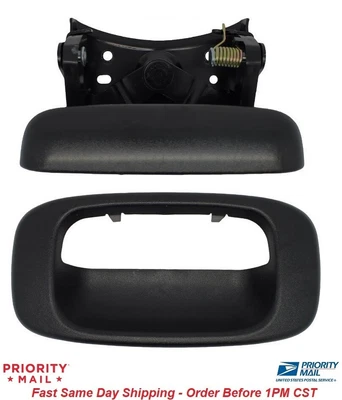 $17.95 • Buy NEW Rear Tailgate Handle Bezel Set For 1999-2006 Chevy Silverado GMC Sierra