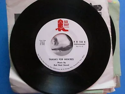 Thanks For Mem'res Bill Volner Red Boot Records 45 Rpm Hoedown Square Dance  • $10.86