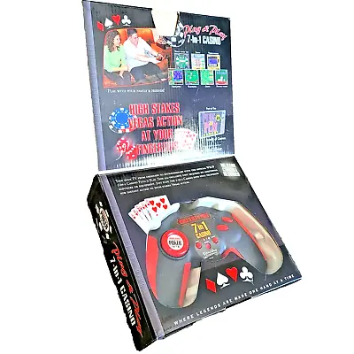 Excalibur World Series Of Poker Plug N Play 7 In 1 Casino Video Game For TV New • $12