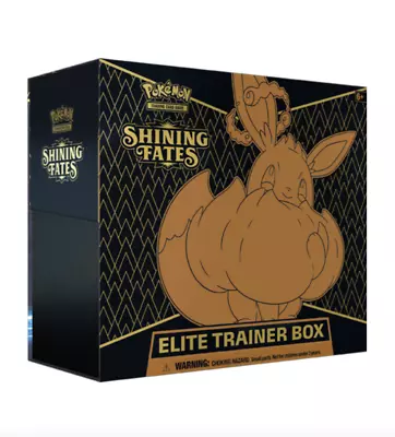 Pokemon TCG Shining Fates Factory Sealed Elite Trainer Box NEW !! • $37