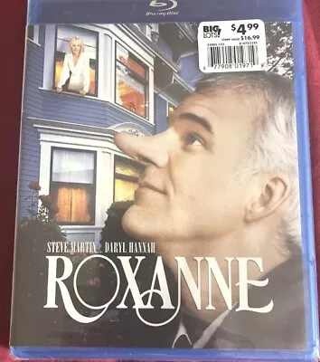 Roxanne (Blu-ray 1987) Steve Martin Daryl Hannah Mill Creek No Slip Cover  • $5.50