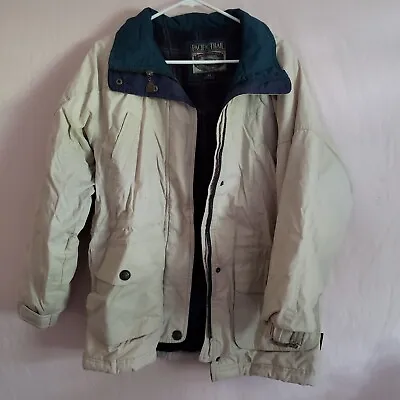 Men's Pacific Trail By London Fog Lined Winter Coat Jacket Cream Colored Medium • $30