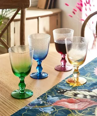 Vibrant Colours Wine Glass • £12.25