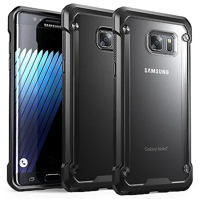 $6.99 • Buy For Samsung Galaxy Note 5 S6 & S7 S8 S9 Plus Tough Bumper Hybrid Shockproof Case