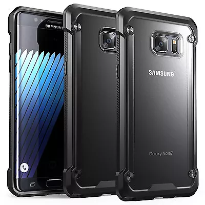 $6.99 • Buy For Samsung Galaxy Note 5 S6 & S7 S8 S9 Plus Tough Bumper Hybrid Shockproof Case