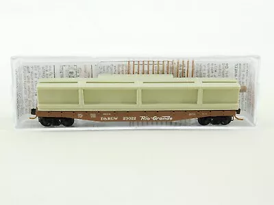 N Scale Micro-Trains MTL 045 00 060 D&RGW Rio Grande Flat Car W/Load #23022 • $14.95