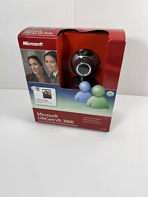 Microsoft LifeCam VX-3000 Web Cam - New And Sealed  • $13.99