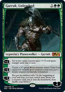 MTG Magic - Garruk Unleashed - Core Set 2021 - Mythic Rare - NM • $2.43