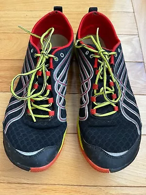 Vibram Men's V Running Shoe Black/Yellow 10.5 M US - USED • $26