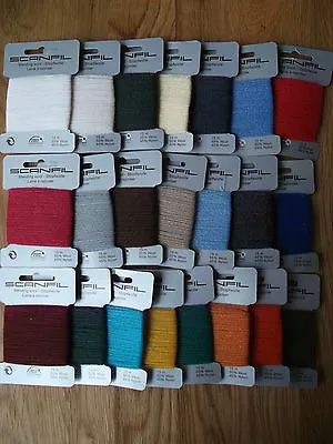 15 Metres - DARNING / MENDING WOOL - FULL COLOUR RANGE • £3.55