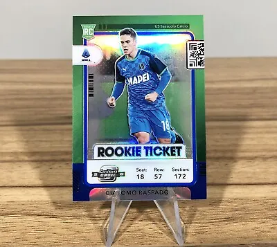 2021-22 Contenders Optic Serie A #300 Giacomo Raspadori Rookie Ticket Blue /99 • $150