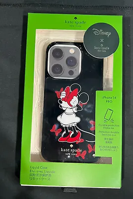 Kate Spade Disney X Minnie Mouse Bow Iphone 14 Pro Phone Case New In Box • $37.99