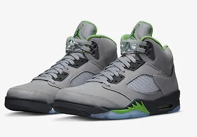 Nike Air Jordan 5 Retro  Green Bean  Reflective Casual Sneaker Mens Size US 10 ✅ • $190