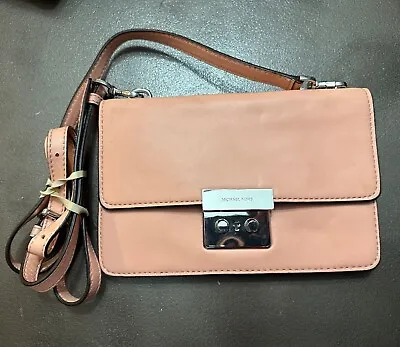 NWOT Michael Kors Sloan Small Gusset Crossbody Bag Pale Pink  • $37.45