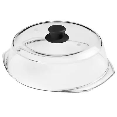 Glass Tall Microwave Plate Cover W/ Handle | 100% Food Save | Dishwasher Safe • $38.95