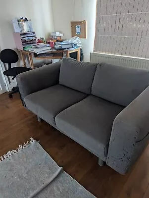 IKEA 2 Seater Sofa In Grey • £40