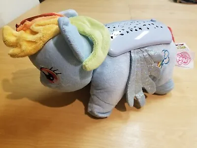 My Little Pony Rainbow Dash Pillow Pets Dream Lites Plush PillowPet Tested • $25.50