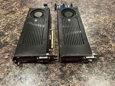 Two EVGA NVIDIA GeForce GTX 660Ti • $69.99